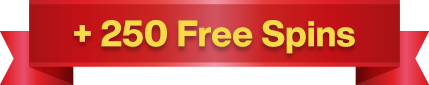 +250 free spins